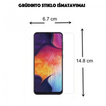 Apsauginis stikliukas telefonui (GALAXY A50/A30/A20) Apsauginis stikliukas telefonui (GALAXY A50/A30/A20)